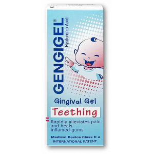 GENGIGEL TEETHING GINGIVAL GEL ( HYALURONIC ACID )  20 ML 